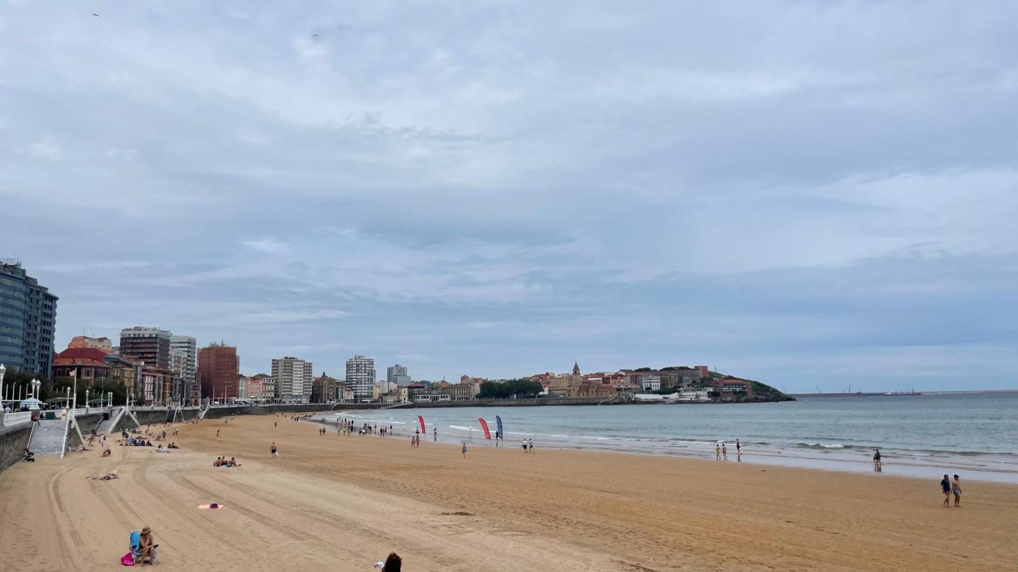 Apartamento Playa De Gijón Kültér fotó