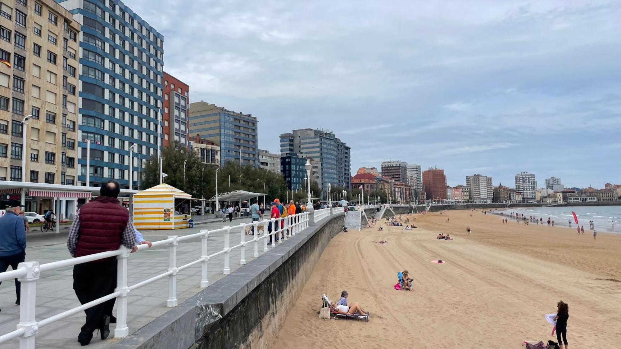 Apartamento Playa De Gijón Kültér fotó